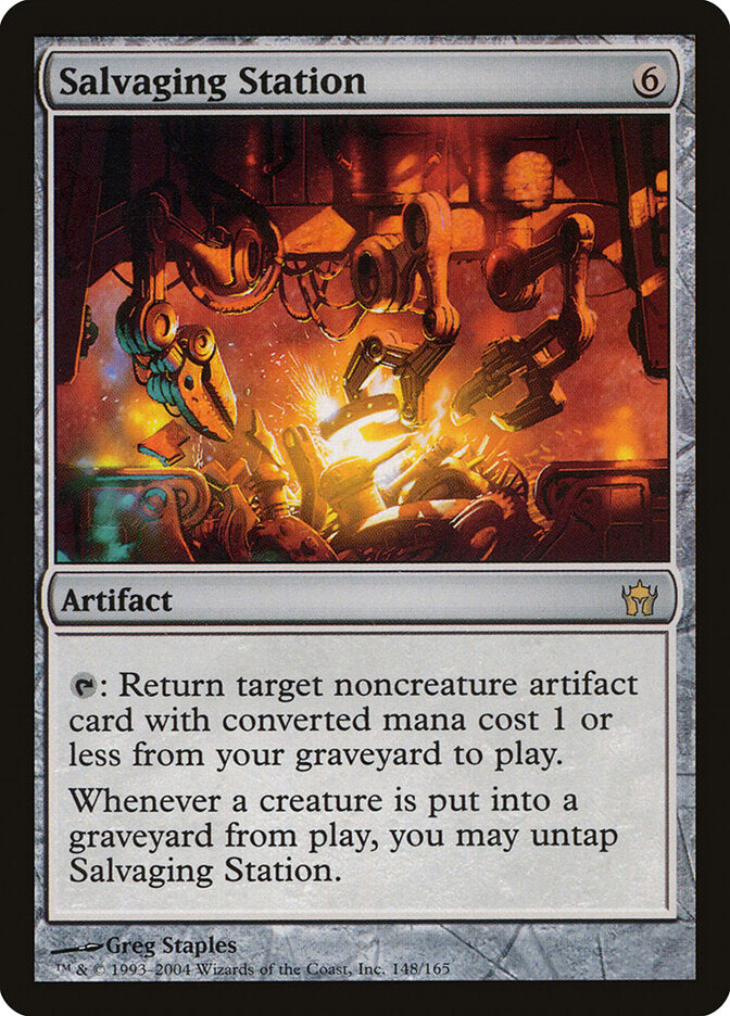 Magic: The Gathering - Salvaging Station - 5th Dawn