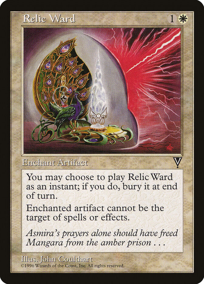 Magic: The Gathering - Relic Ward - Visions