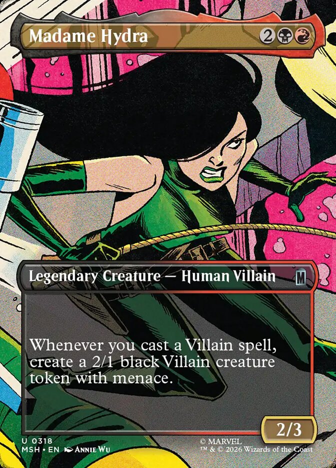 Magic: The Gathering - Madame Hydra - Marvel Super Heroes