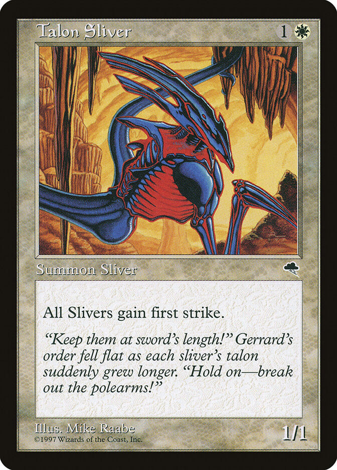 Magic: The Gathering - Talon Sliver - Tempest