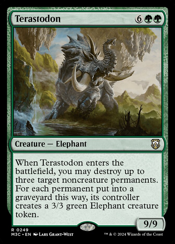 Magic: The Gathering - Terastodon - Modern Horizons 3 Commander