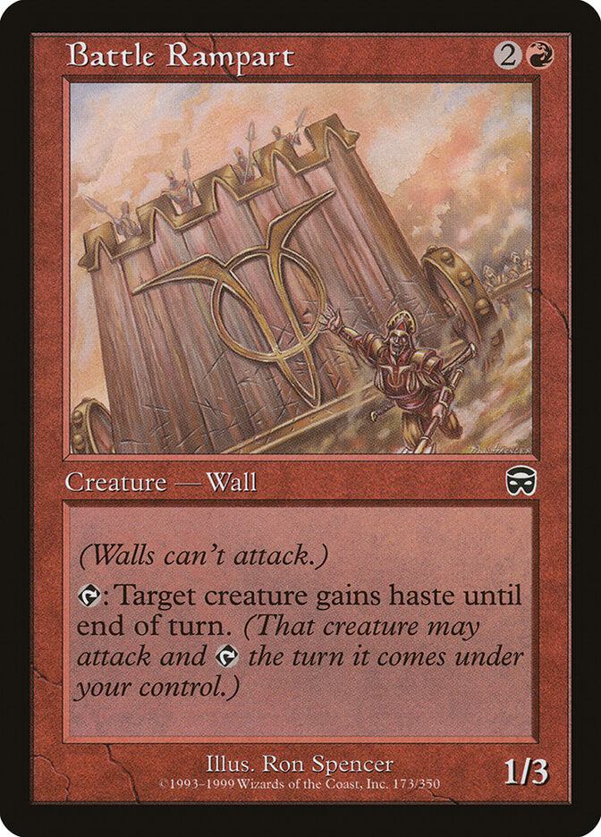Magic: The Gathering - Battle Rampart - Mercadian Masques