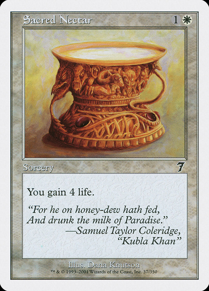 Magic: The Gathering - Sacred Nectar - Seventh Edition