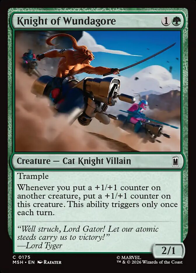 Magic: The Gathering - Knight of Wundagore - Marvel Super Heroes