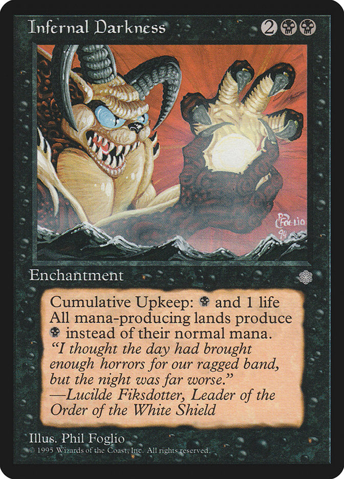 Magic: The Gathering - Infernal Darkness - Ice Age