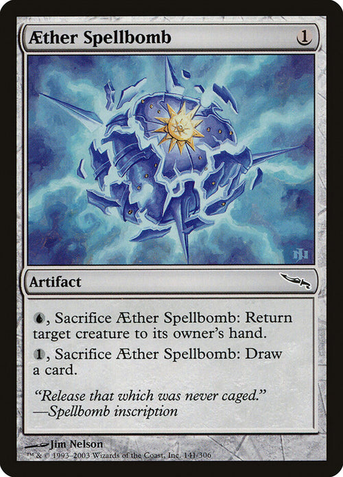 Magic: The Gathering - Aether Spellbomb - Mirrodin