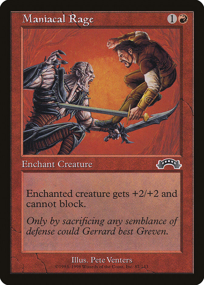 Magic: The Gathering - Maniacal Rage - Exodus