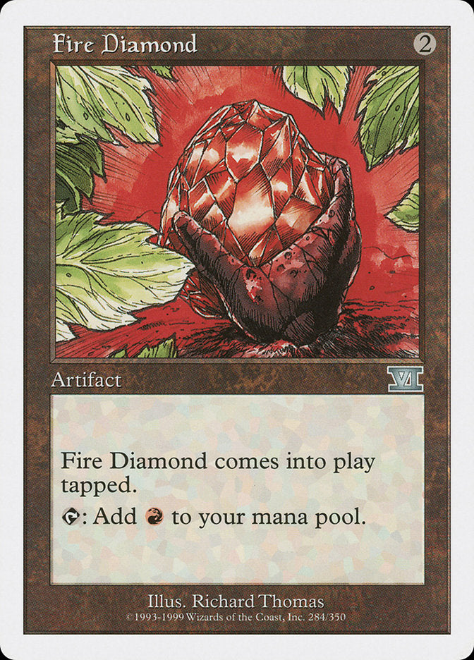 Magic: The Gathering - Fire Diamond - Sixth Edition