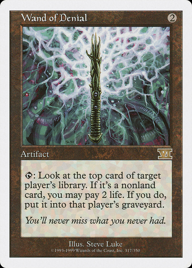 Magic: The Gathering - Wand of Denial - Sixth Edition