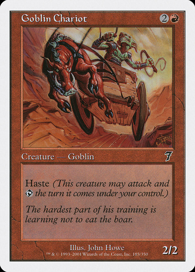 Magic: The Gathering - Goblin Chariot - Seventh Edition