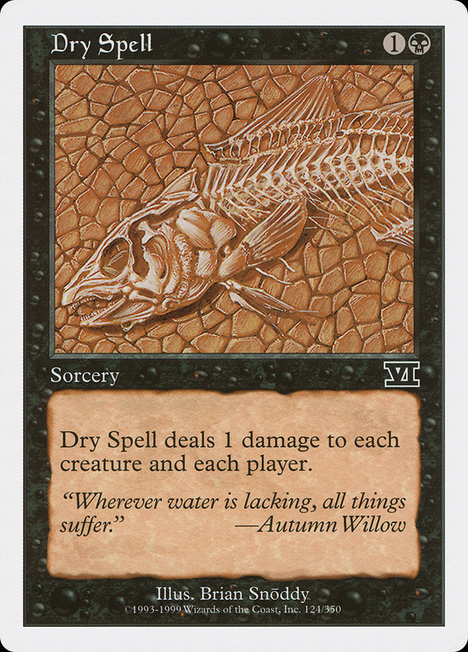 Magic: The Gathering - Dry Spell - Sixth Edition