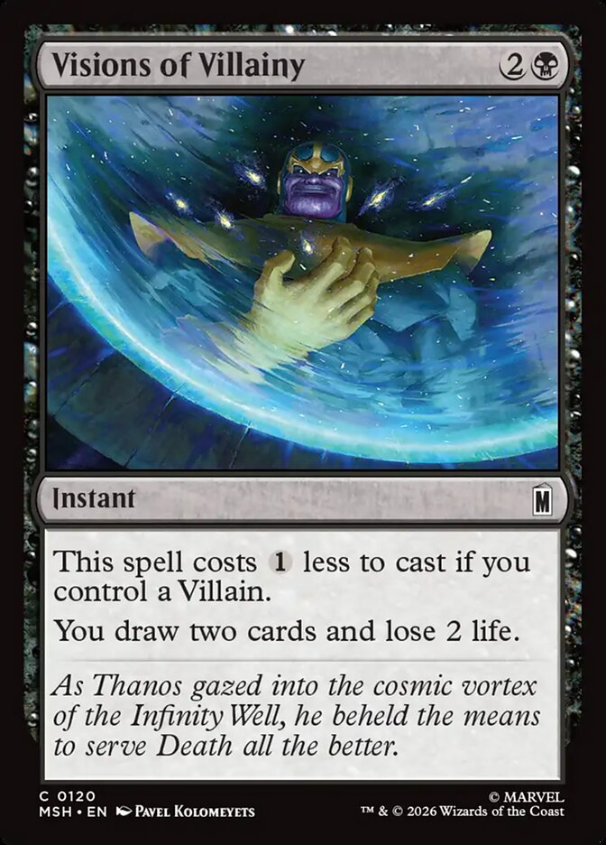 Magic: The Gathering - Visions of Villainy - Marvel Super Heroes