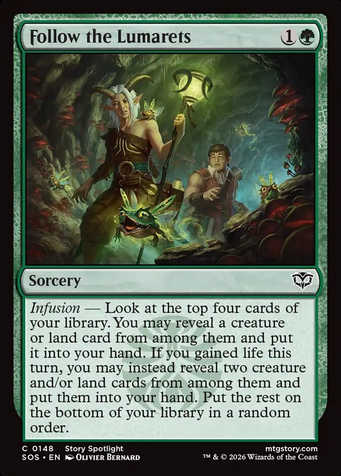MTG - Follow the Lumarets - Secrets of Strixhaven (SOS)