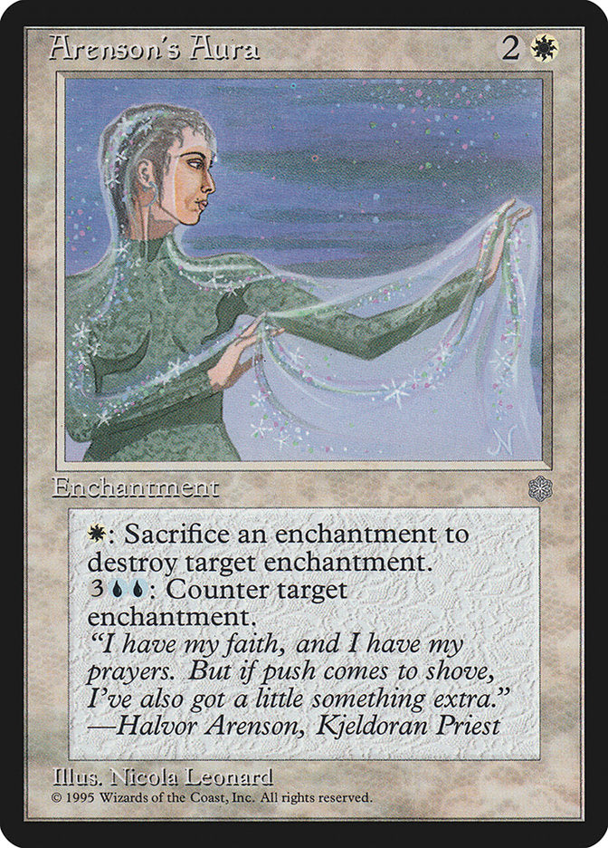 Magic: The Gathering - Arenson's Aura - Ice Age