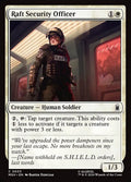 Magic: The Gathering - Raft Security Officer - Marvel Super Heroes