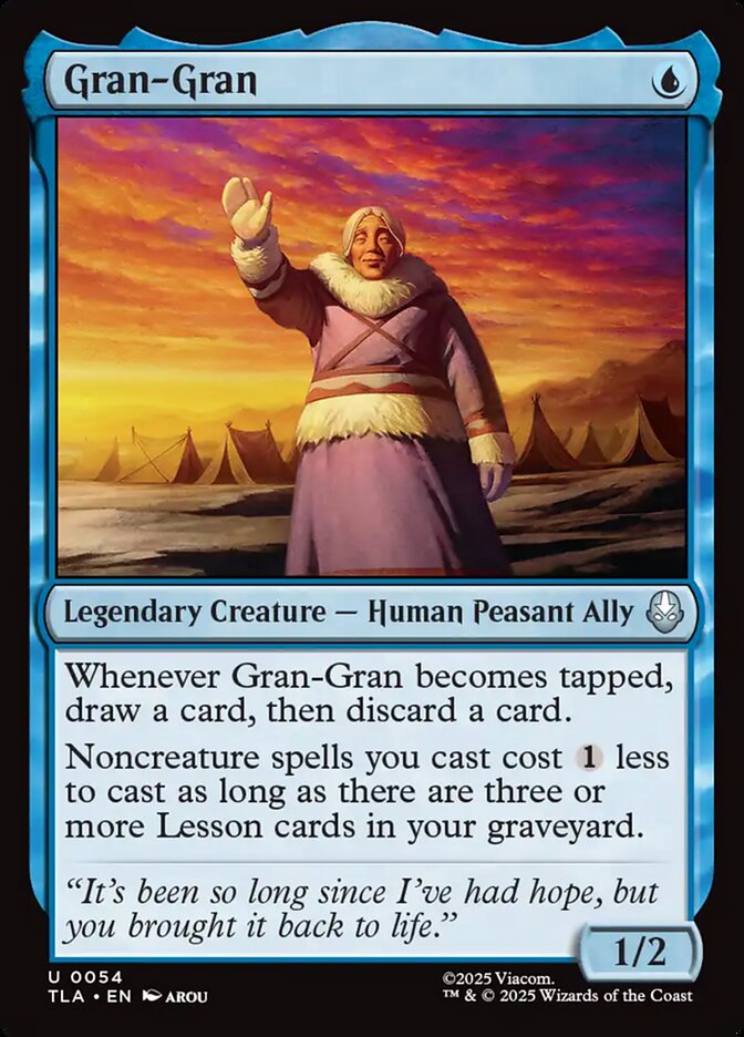 Magic: The Gathering - Gran-Gran - Avatar: The Last Airbender