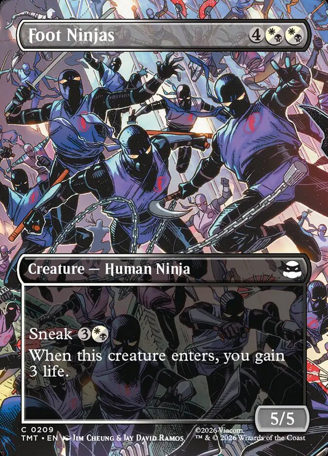 MTG - Foot Ninjas - Teenage Mutant Ninja Turtles (SOS)