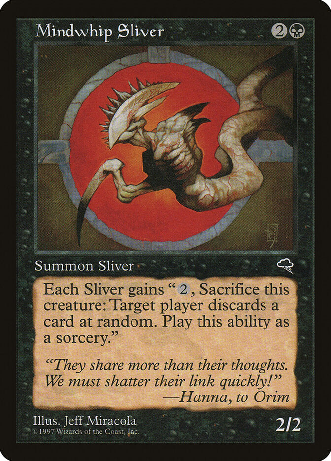 Magic: The Gathering - Mindwhip Sliver - Tempest