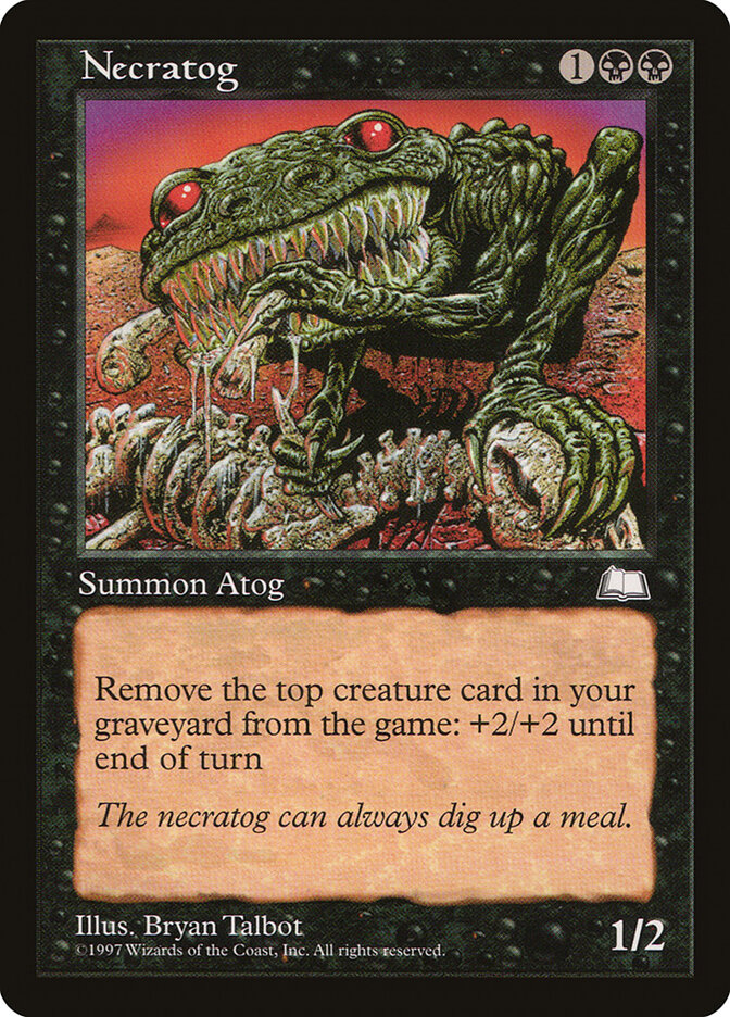 Magic: The Gathering - Necratog - Weatherlight