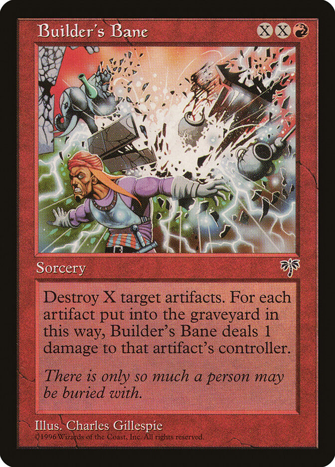 Magic: The Gathering - Builder's Bane - Mirage
