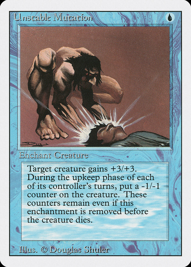 Magic: The Gathering - Unstable Mutation - Revised