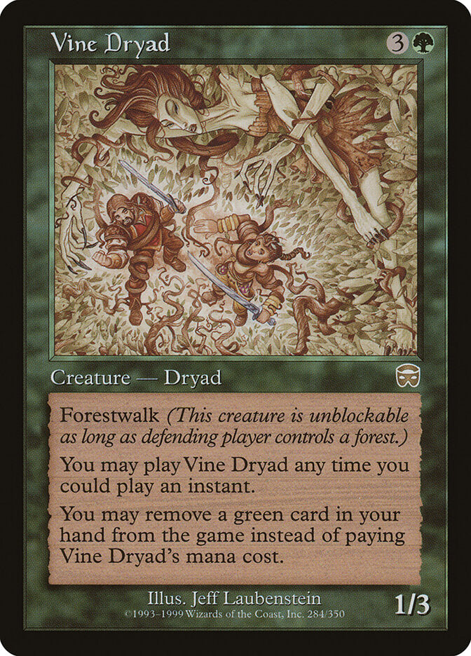 Magic: The Gathering - Vine Dryad - Mercadian Masques