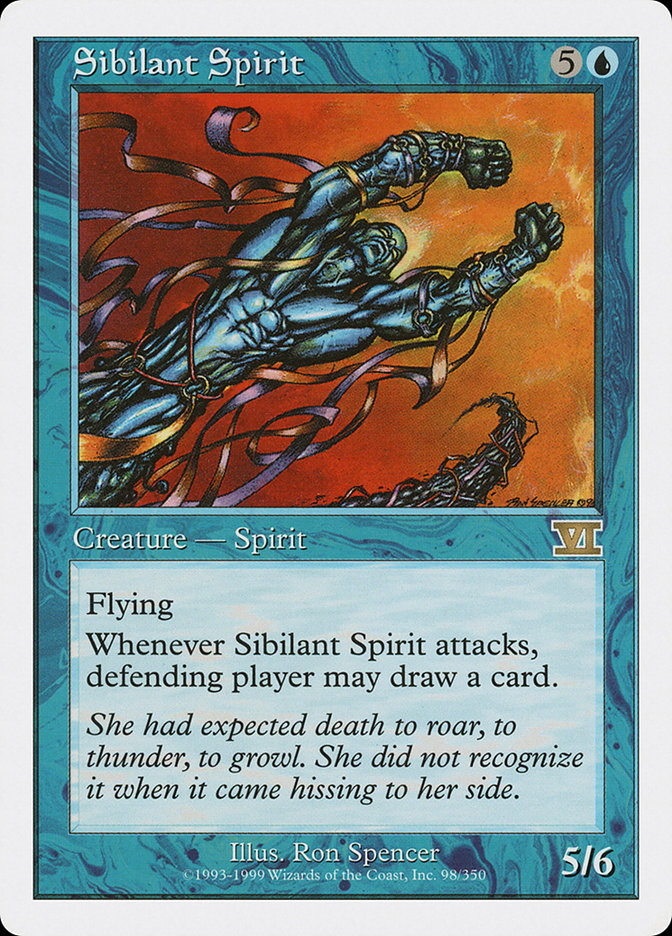 Magic: The Gathering - Sibilant Spirit - Sixth Edition
