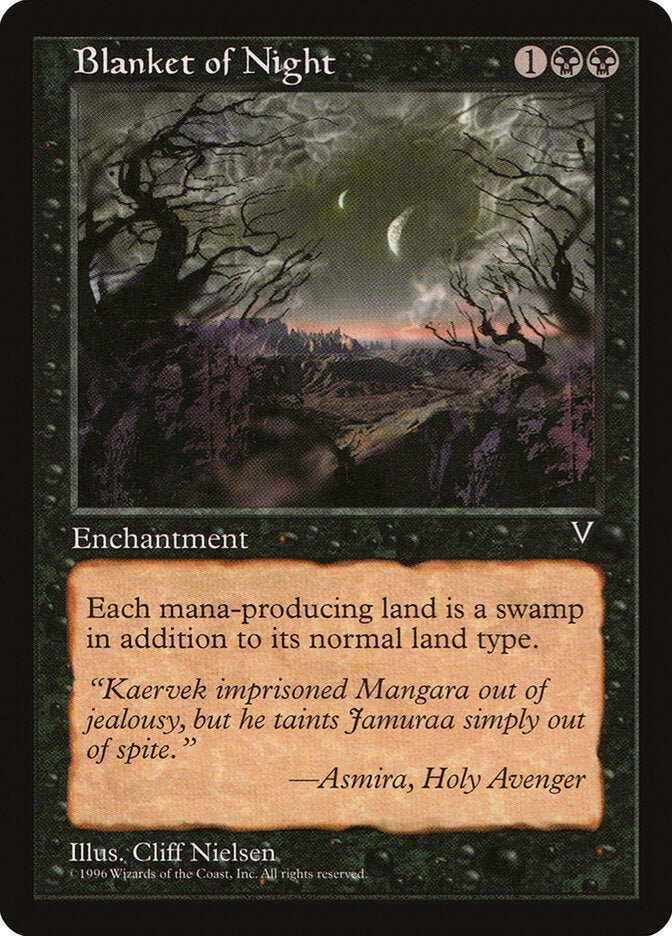 Magic: The Gathering - Blanket of Night - Visions