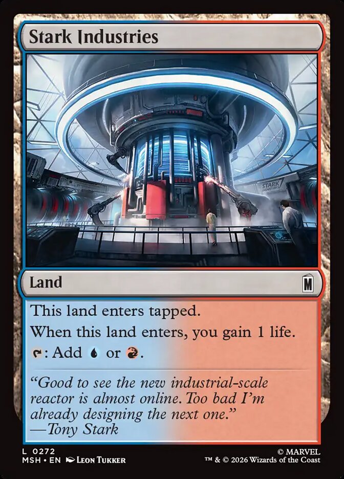 Magic: The Gathering - Stark Industries - Marvel Super Heroes