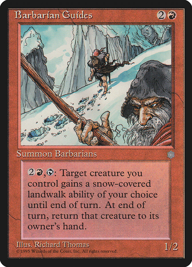Magic: The Gathering - Barbarian Guides - Ice Age