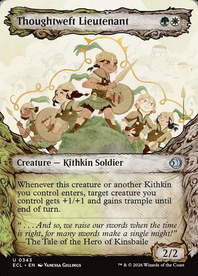 MTG - Thoughtweft Lieutenant - Lorwyn Eclipsed (SOS)