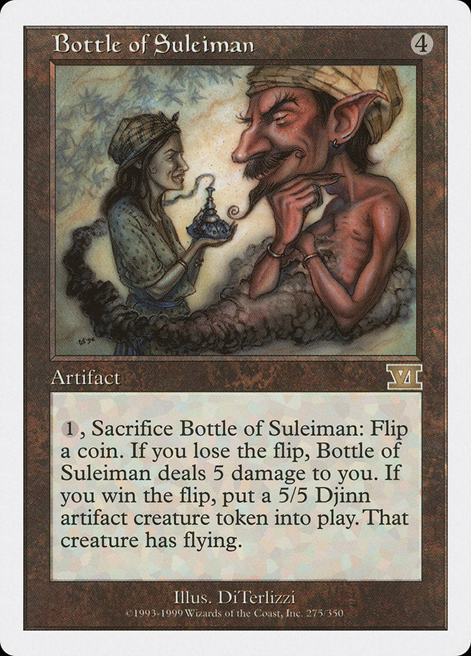 Magic: The Gathering - Bottle of Suleiman - Sixth Edition