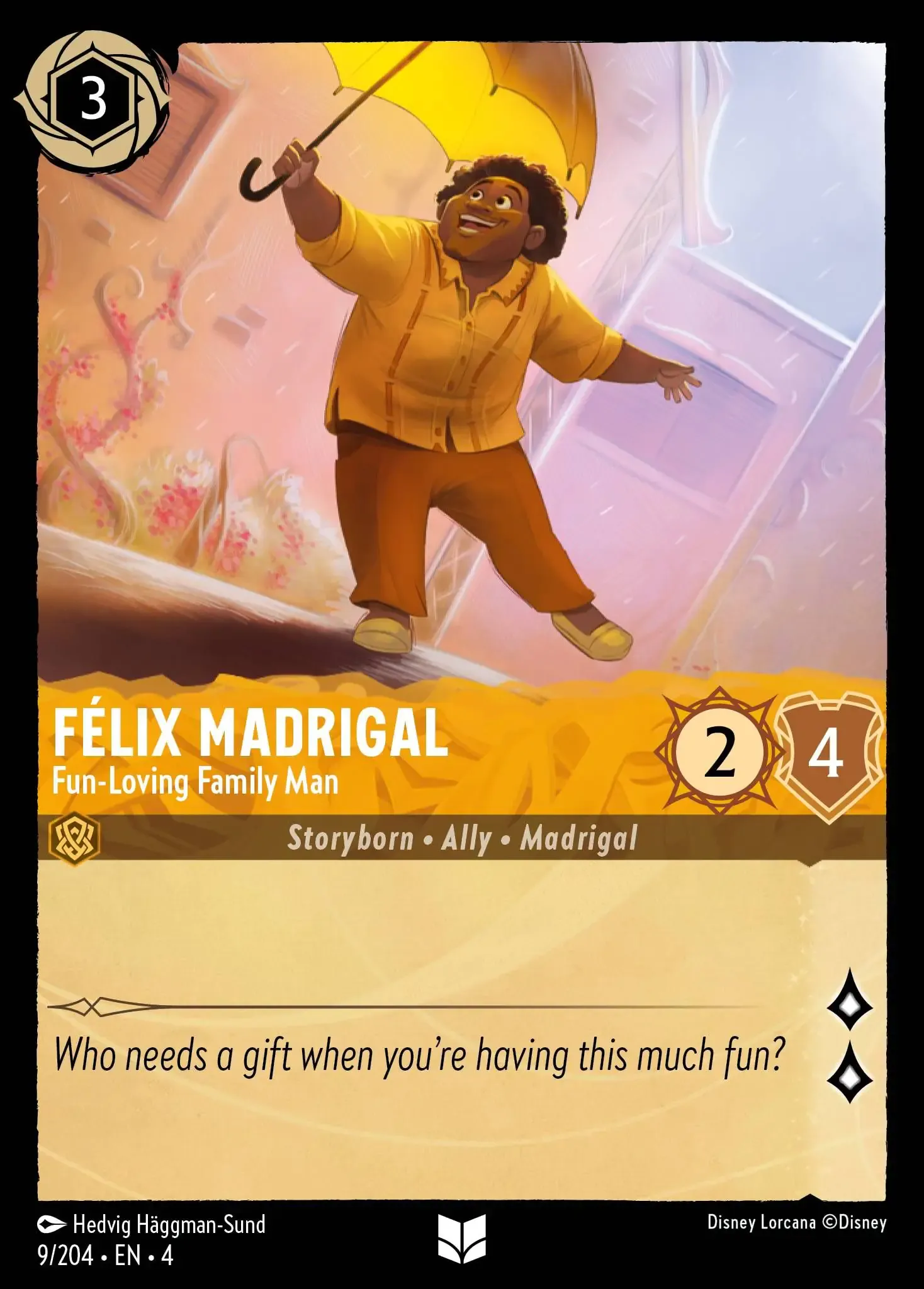 Lorcana - Felix Madrigal - Fun-Loving Family Man - Ursula's Return