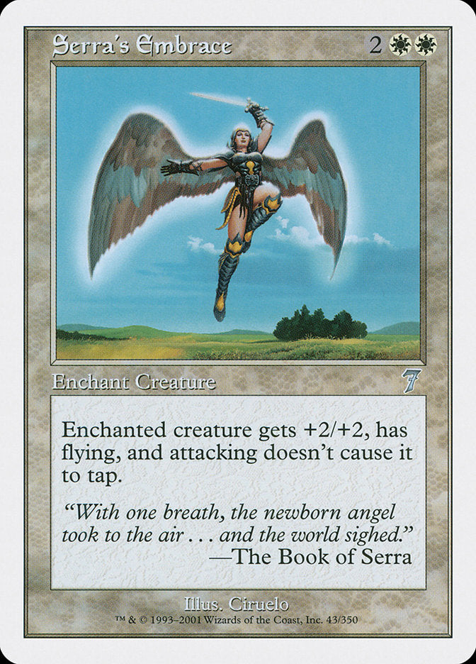 Magic: The Gathering - Serra's Embrace - Seventh Edition