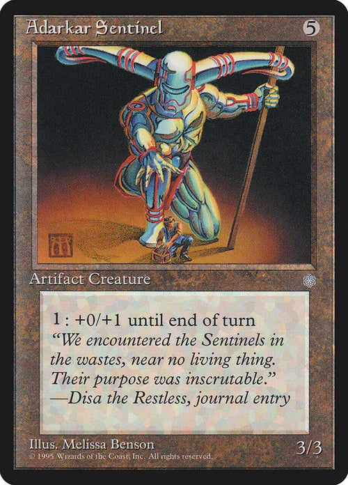 Magic: The Gathering - Adarkar Sentinel - Ice Age