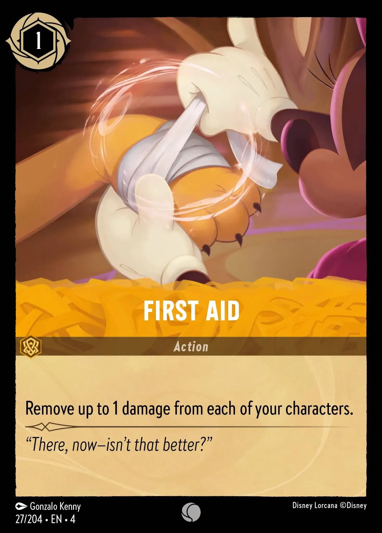Lorcana - First Aid - Ursula's Return