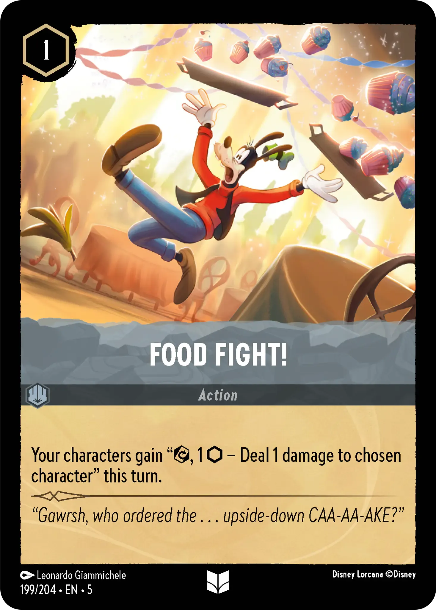 Lorcana - Food Fight! - Shimmering Skies