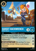 Lorcana - Gadget Hackwrench - Brilliant Bosun - Azurite Sea