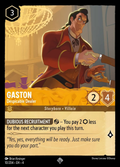 Lorcana - Gaston - Despicable Dealer - Ursula's Return
