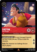 Lorcana - Gaston - Pure Paragon - Shimmering Skies