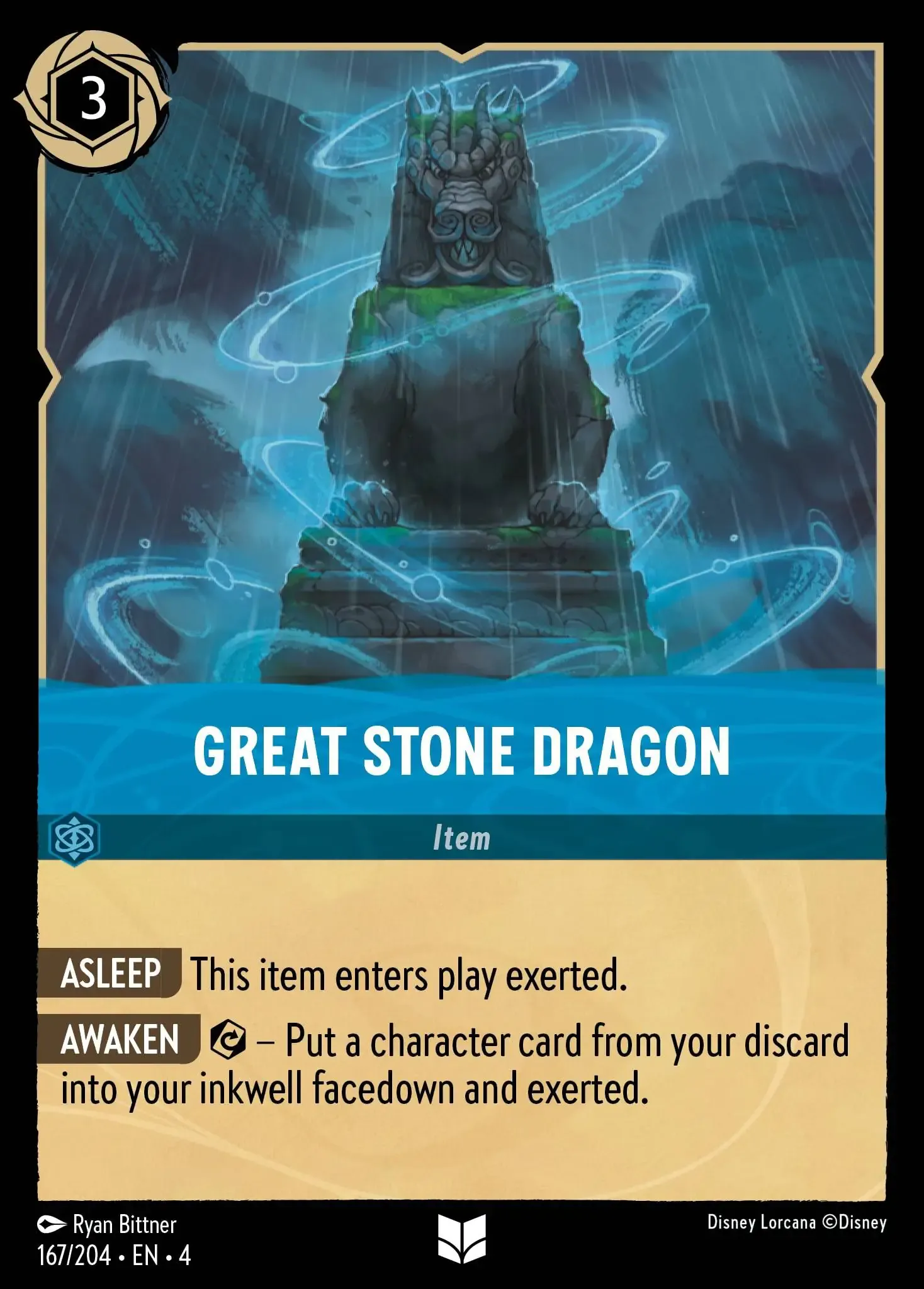 Lorcana - Great Stone Dragon - Ursula's Return