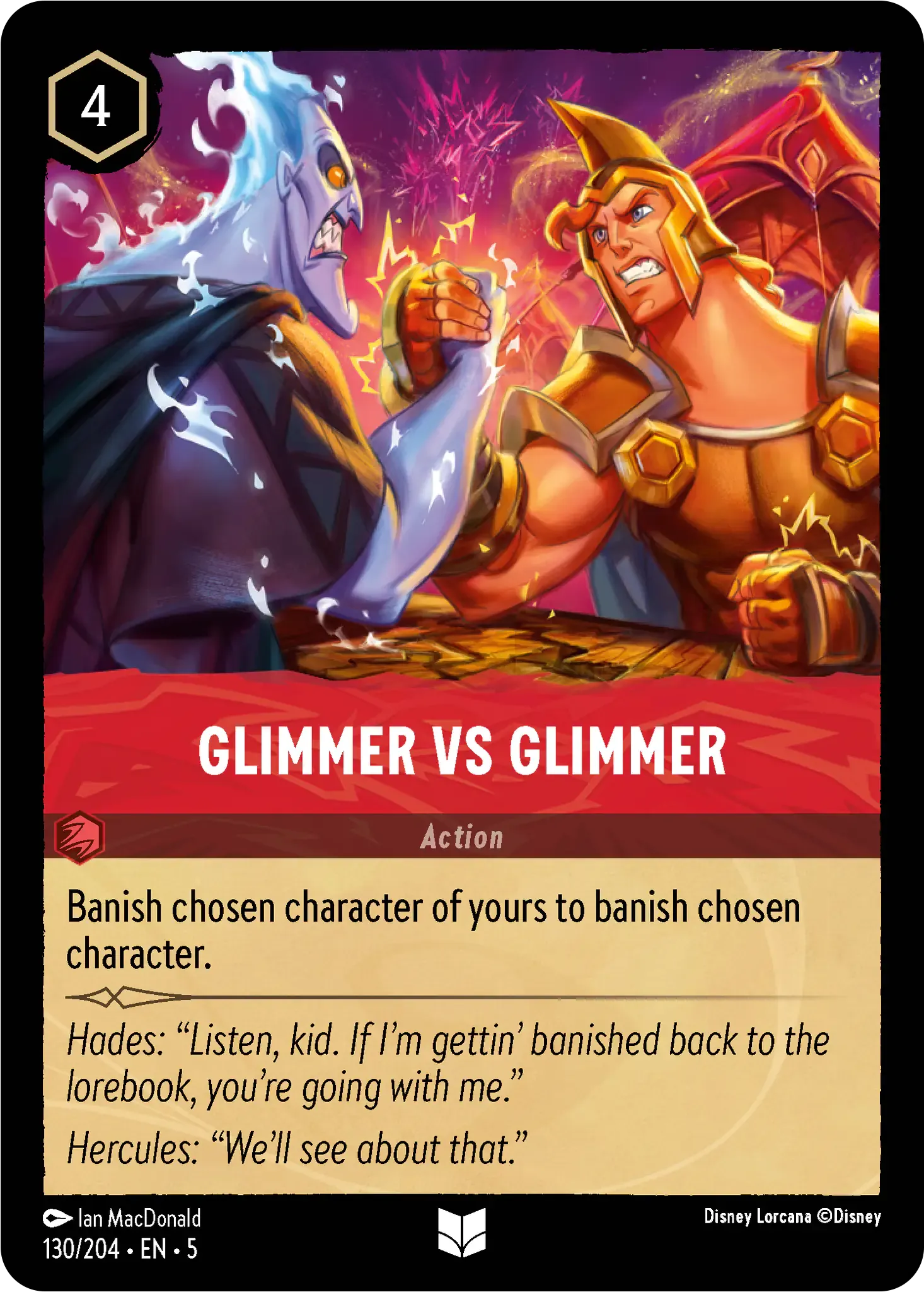 Lorcana - Glimmer VS Glimmer - Shimmering Skies