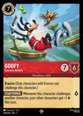 Lorcana - Goofy - Extreme Athlete - Archazia's Island