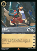 Lorcana - Goofy - Knight for a Day - Rise of the Floodborn