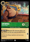 Lorcana - Grewnge - Cannon Expert - Archazia's Island