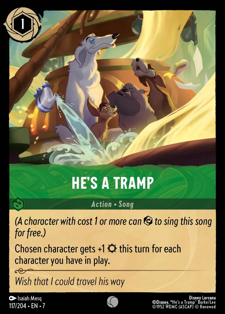 Lorcana - He's A Tramp - Archazia's Island
