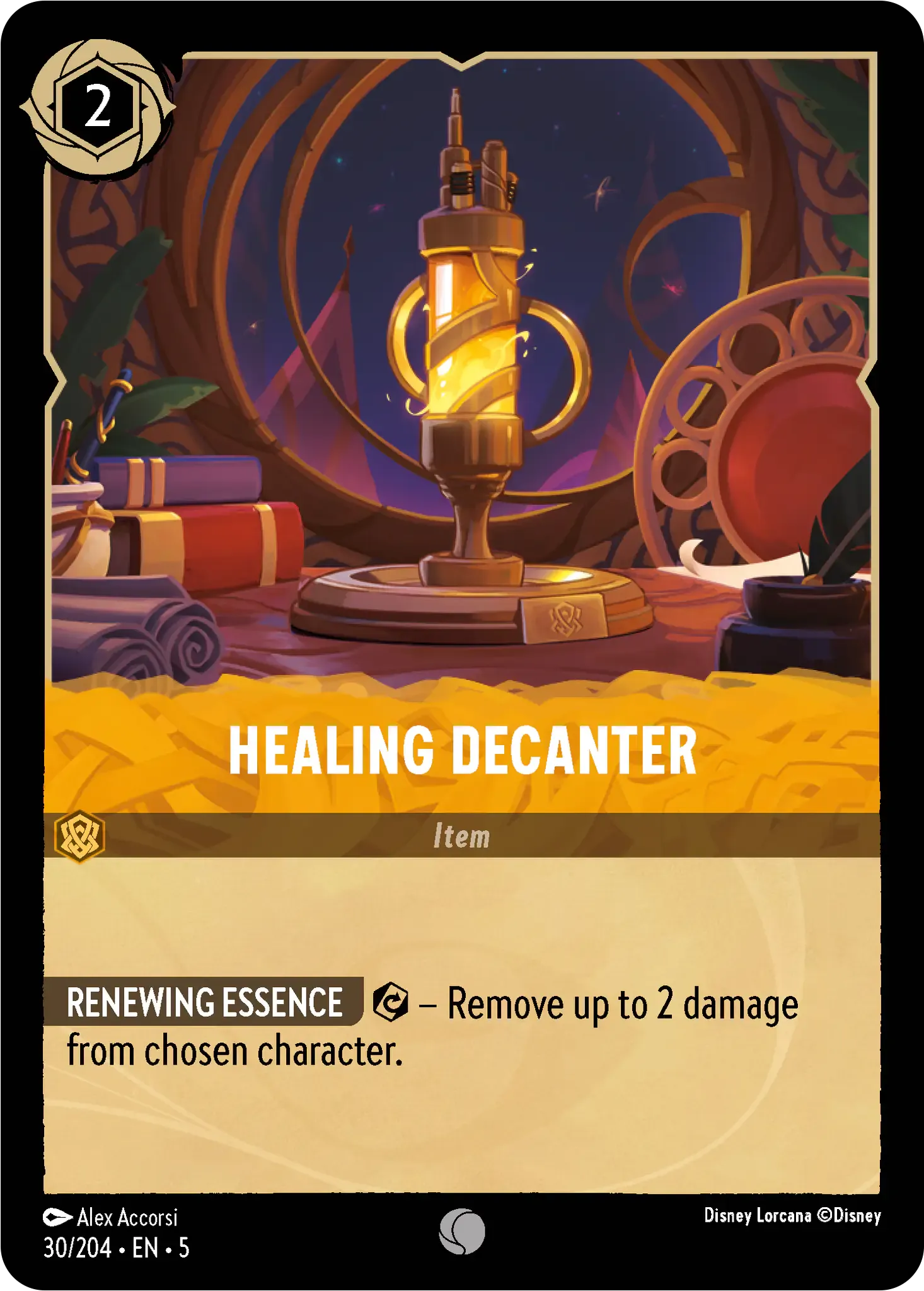 Lorcana - Healing Decanter - Shimmering Skies