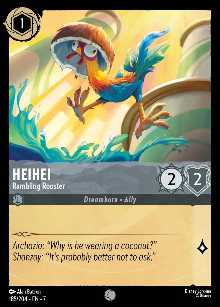 Lorcana - HeiHei - Rambling Rooster - Archazia's Island