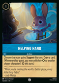 Lorcana - Helping Hand - Azurite Sea