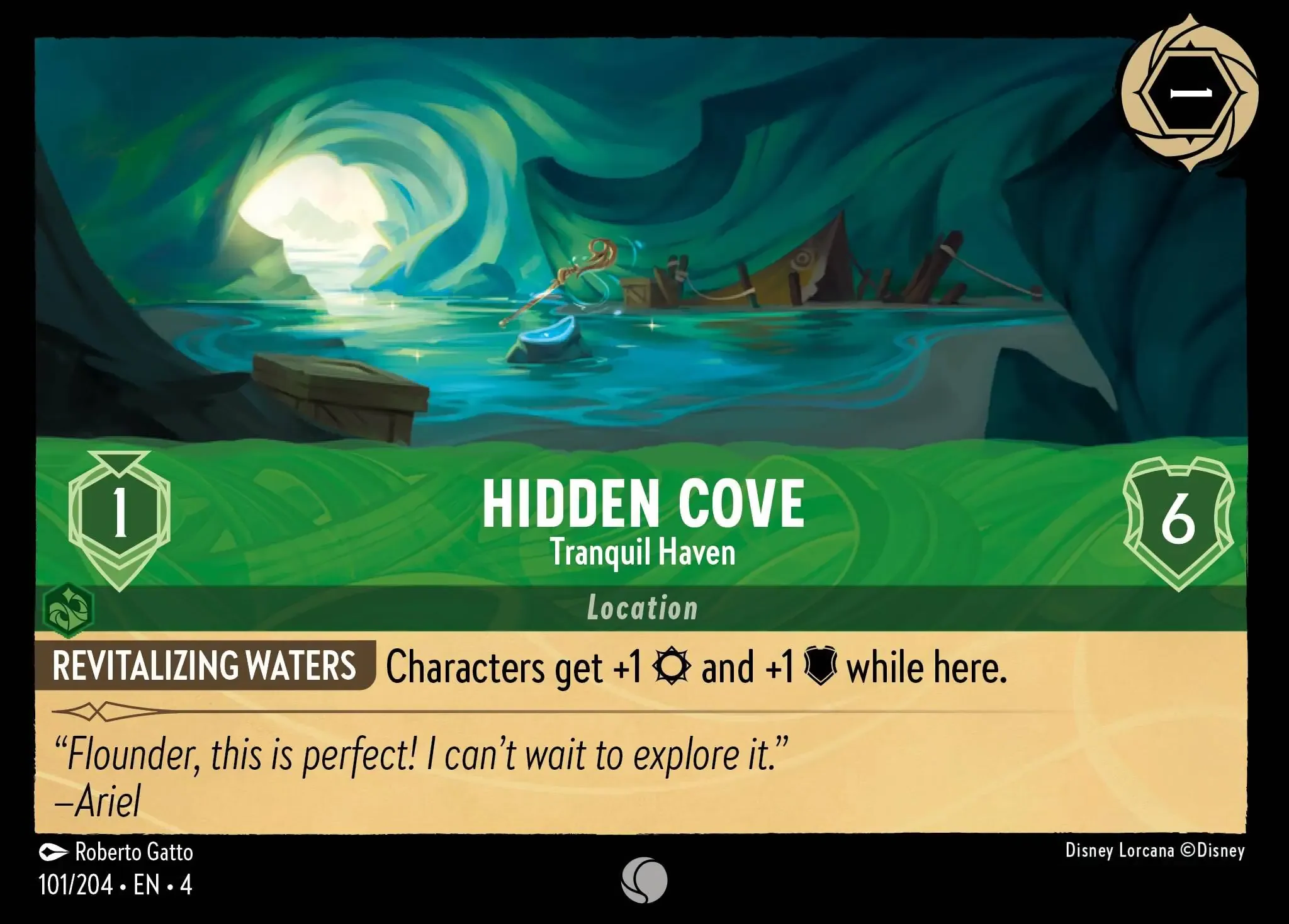 Lorcana - Hidden Cove - Tranquil Haven - Ursula's Return